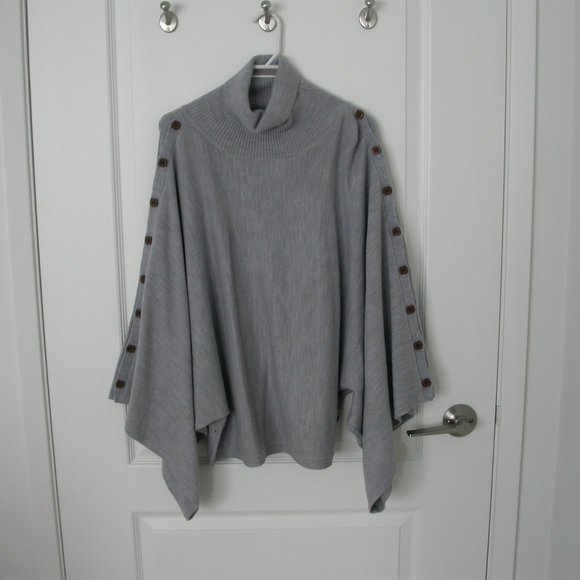 Grey Turtle Neck Sweater - Picture 9 of 9